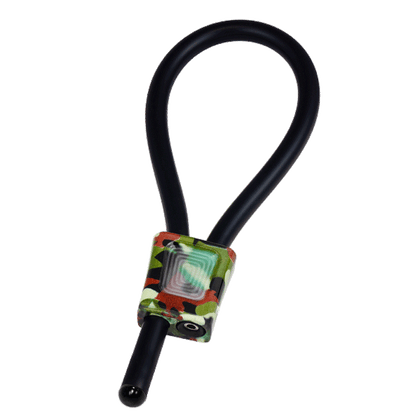 Anneau Pénien Electrastim Prestige ElectraLoops avec Crochets Réglables Noir/Camouflage