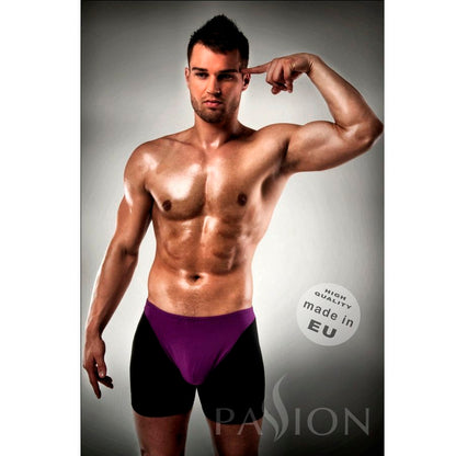 Boxer uomo passion linger viola / nero s / m