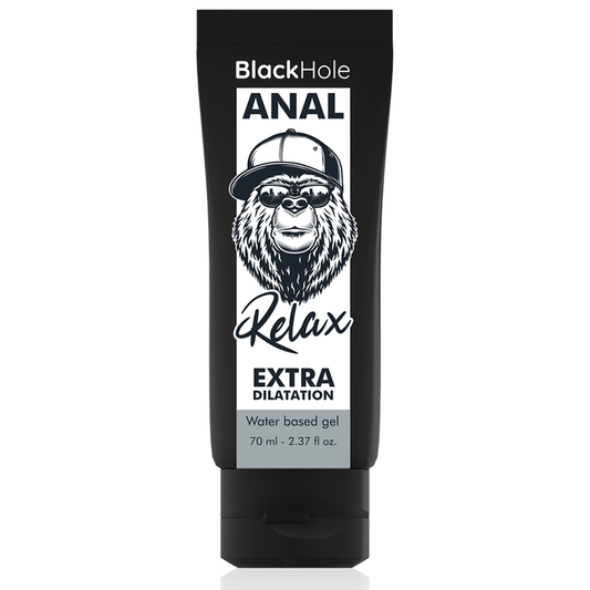 Lubrificante ad Acqua Black Hole Relax Anal 70 ml