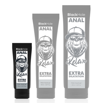 Lubrificante ad Acqua Black Hole Relax Anal 70 ml