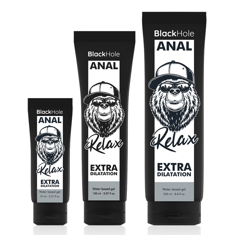 Lubrificante Anale Black Hole Anal Base Acqua 150 ml