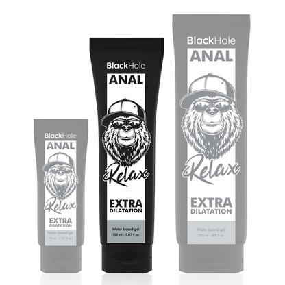 Lubrificante Anale Black Hole Anal Base Acqua 150 ml