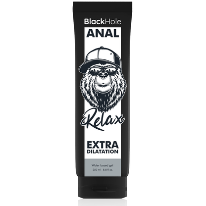Lubrificante Anale Black Hole Anal a Base Acqua 250 ml