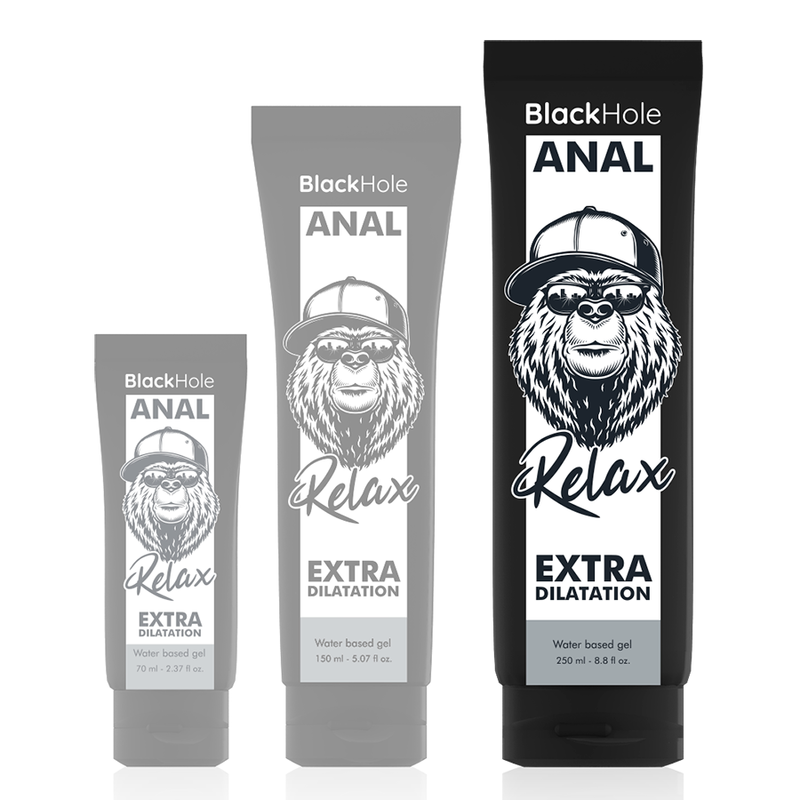 Lubrificante Anale Black Hole Anal a Base Acqua 250 ml