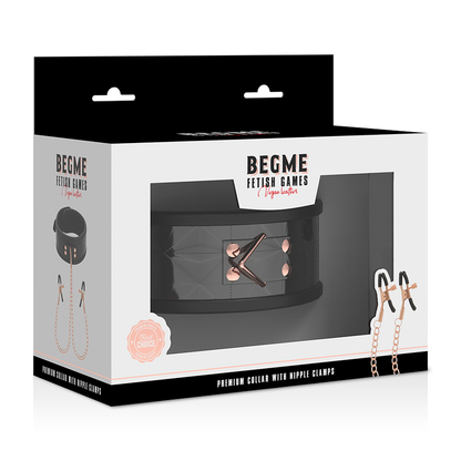 Collare con Morsetti Begme Black Edition Nero