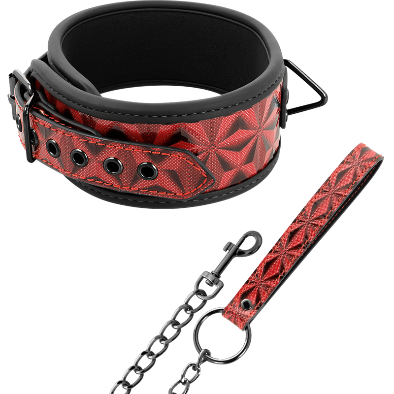 Collana in pelle vegan begme red edition