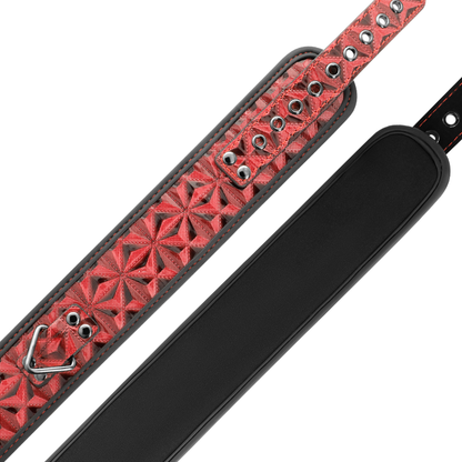 Collana in pelle vegan begme red edition
