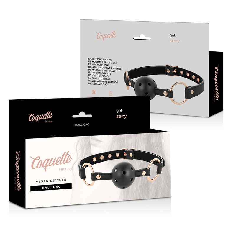 Coquette fantasy breathable ball gag