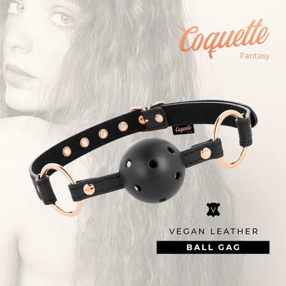 Coquette fantasy breathable ball gag