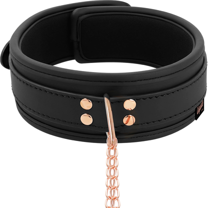 Coquette fantasy collar with nipples clamps
