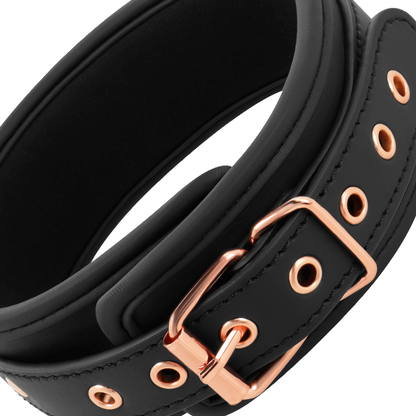 Coquette fantasy vegan leather collar
