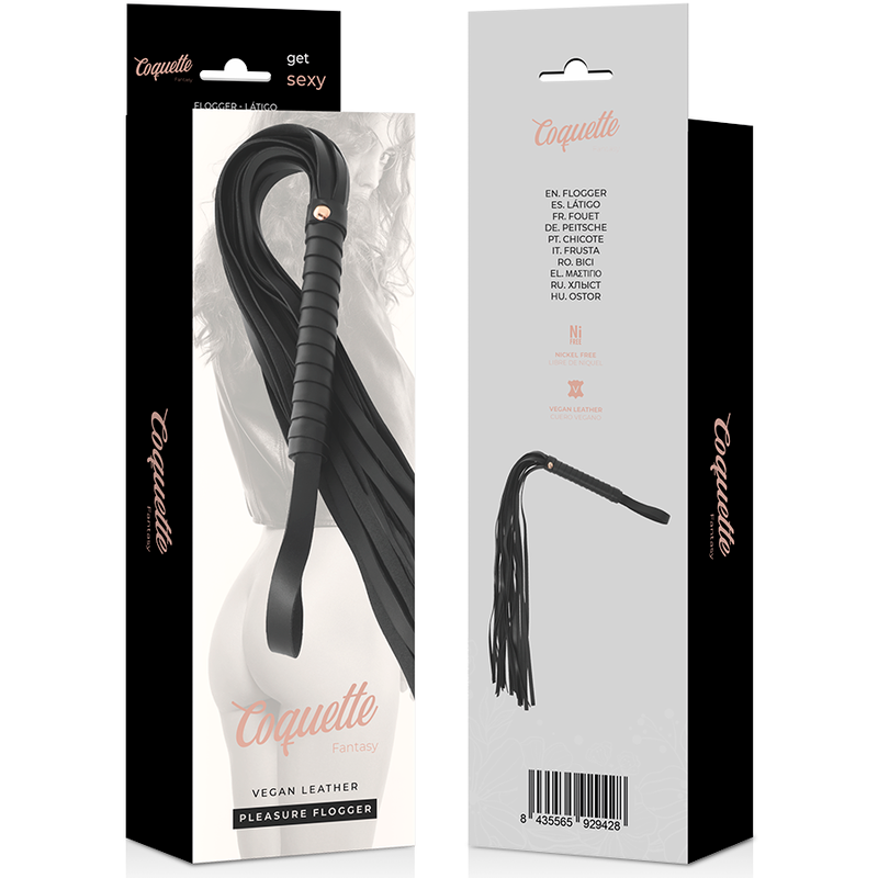 Coquette fantasy vegan leather flogger
