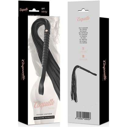 Coquette fantasy vegan leather flogger