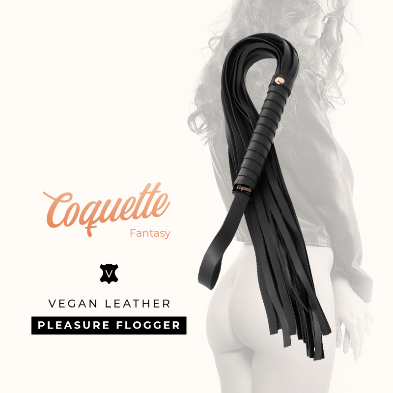 Coquette fantasy vegan leather flogger