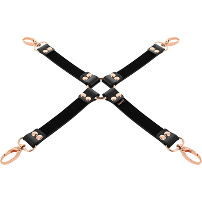 Coquette fantasy vegan leather hog tie