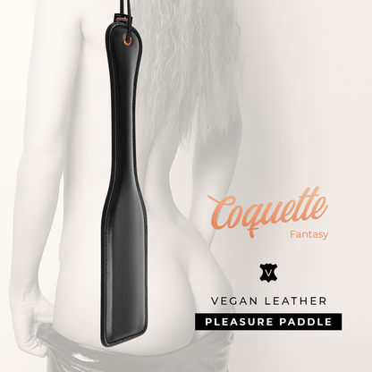 Pagaie coquine fantaisie en cuir vegan