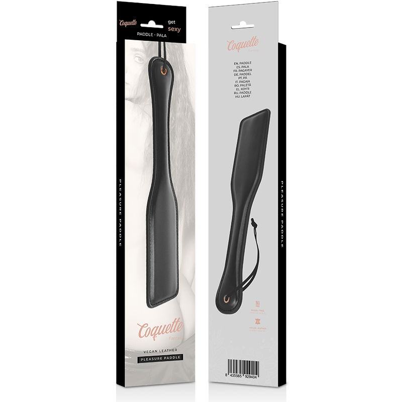 Pagaie coquine fantaisie en cuir vegan