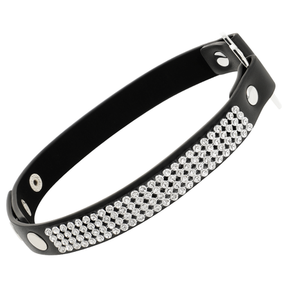 Coquette hand crafted choker vegan leather  - heart