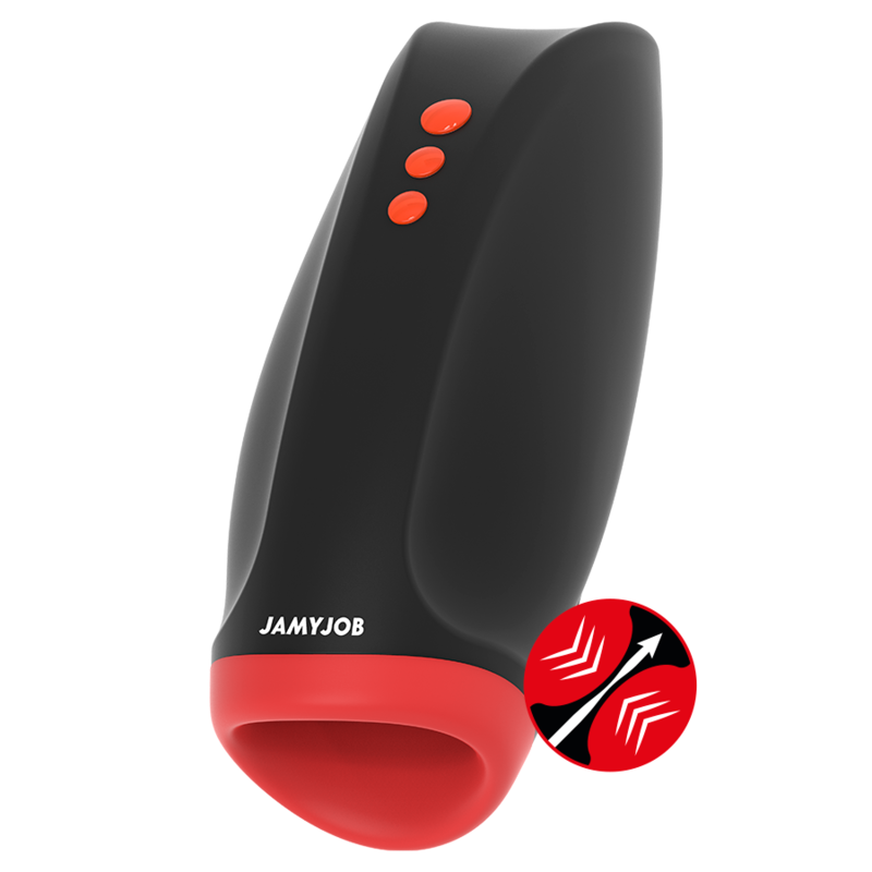 Masturbateur vibrant et compressif Novax by Jamyjob