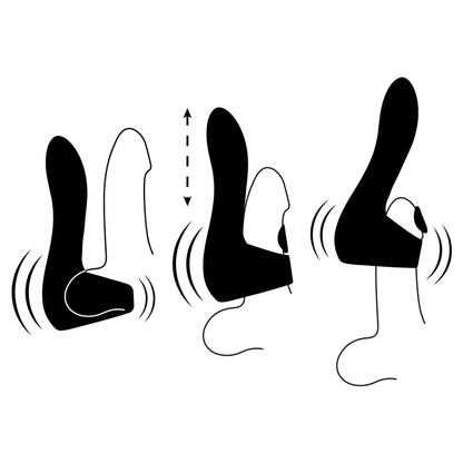 Masturbateur masculin - Jamyjob Pulsar avec vibration noir