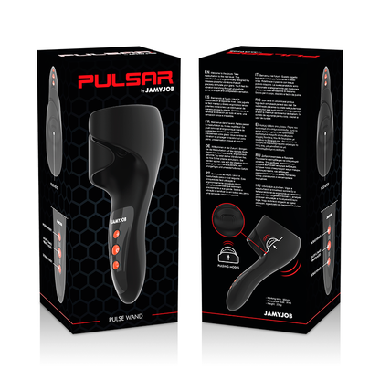 Masturbateur masculin - Jamyjob Pulsar avec vibration noir
