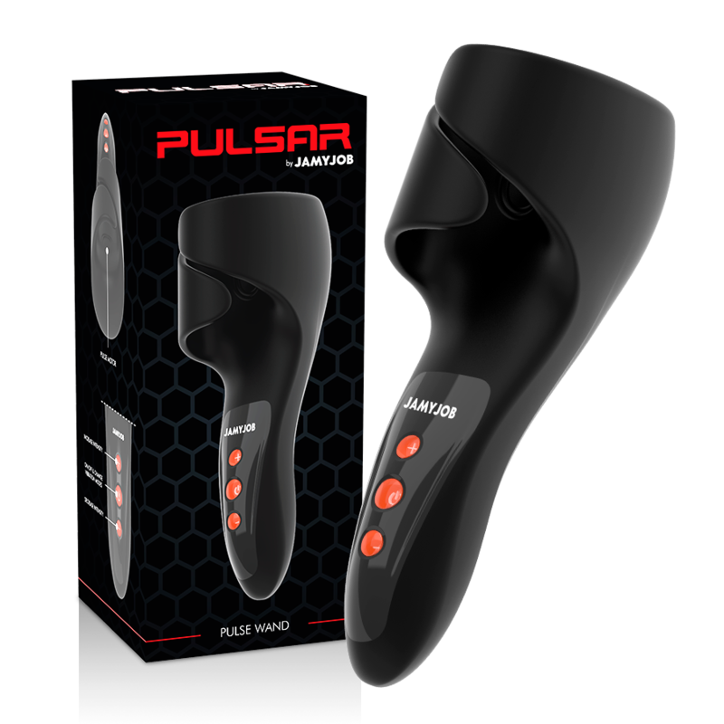 Masturbateur masculin - Jamyjob Pulsar avec vibration noir