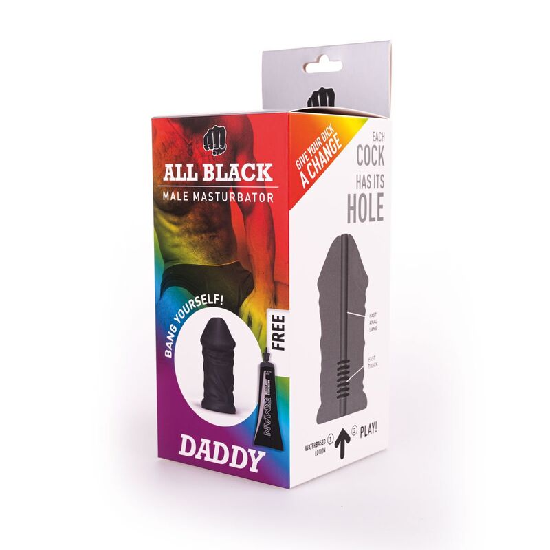 Masturbatore da uomo - All black daddy nero