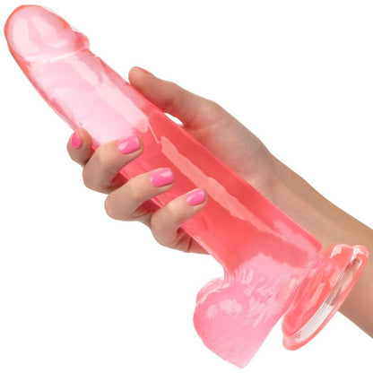 Dildo regina dimensioni calex - rosa 20,3 cm