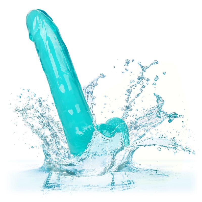 Calex size queen dildo - azul 20.3 cm