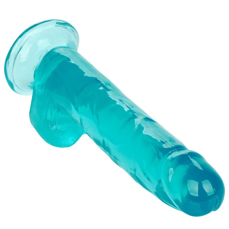 Calex size queen dildo - azul 20.3 cm