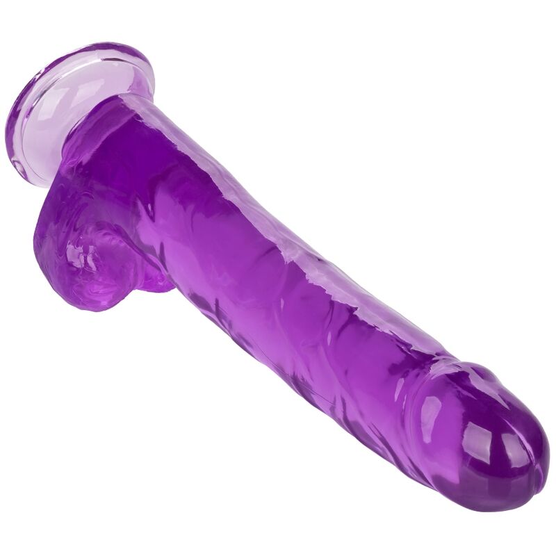 Dildo regina dimensioni calex - viola 25,5 cm