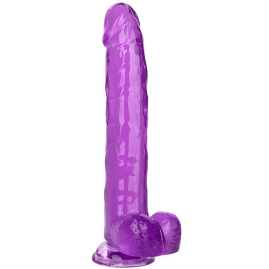 Dildo regina dimensioni calex - viola 25,5 cm