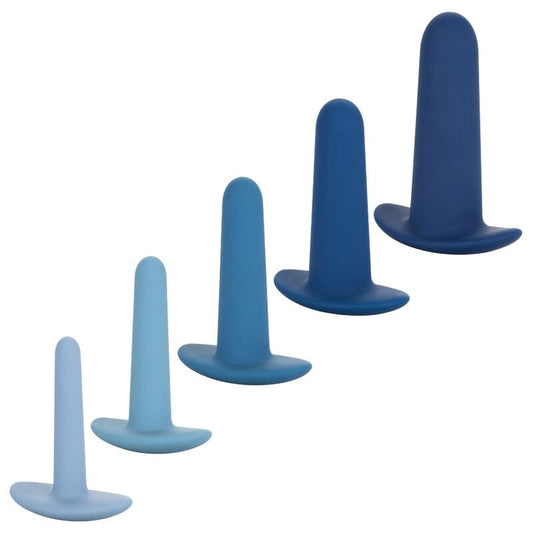 Anal toys Calex Tanal training set 5 pezzi Blu