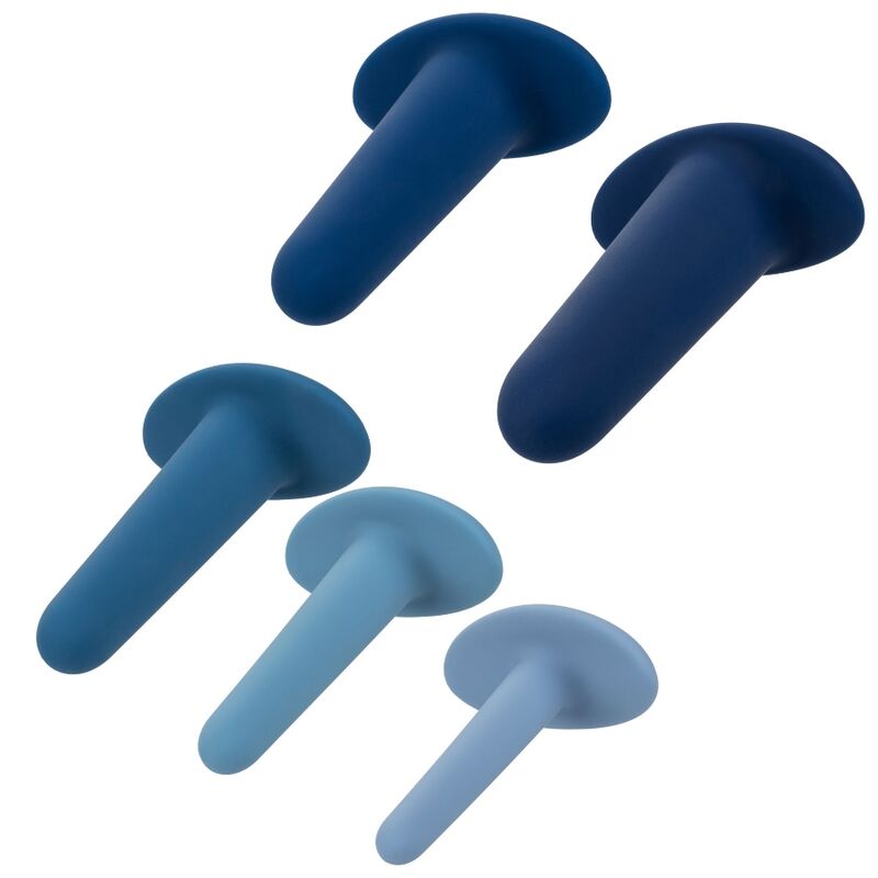 Anal toys Calex Tanal training set 5 pezzi Blu