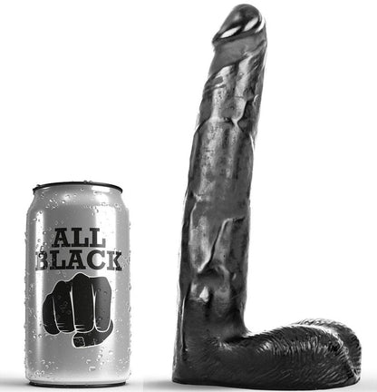 Dildo tutto nero 21cm