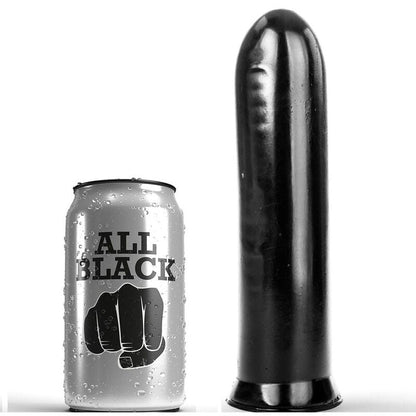 Dildo tutto nero 19cm