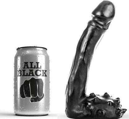 Dildo tutto nero 19cm