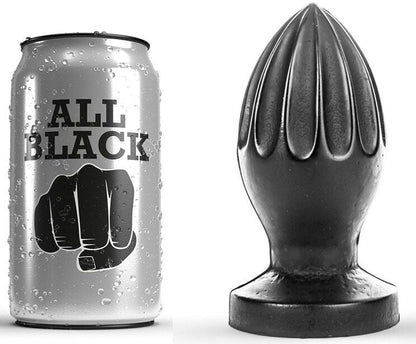 Butt plug All black 12cm