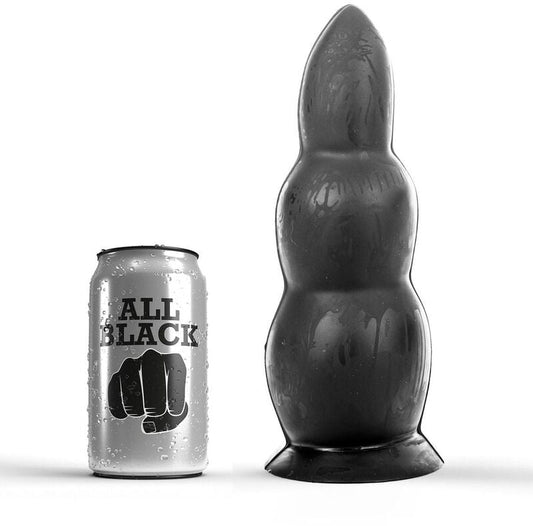 Anal Toy All Black Lunghezza 23cm Nero