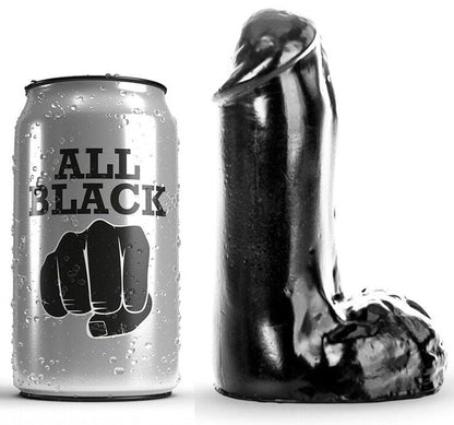 Dildo tutto nero 13cm