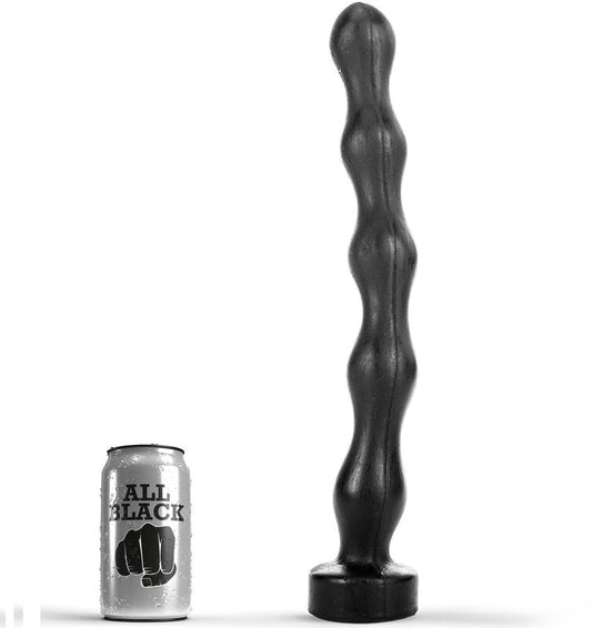 Perline anali tutte nere 41,5cm