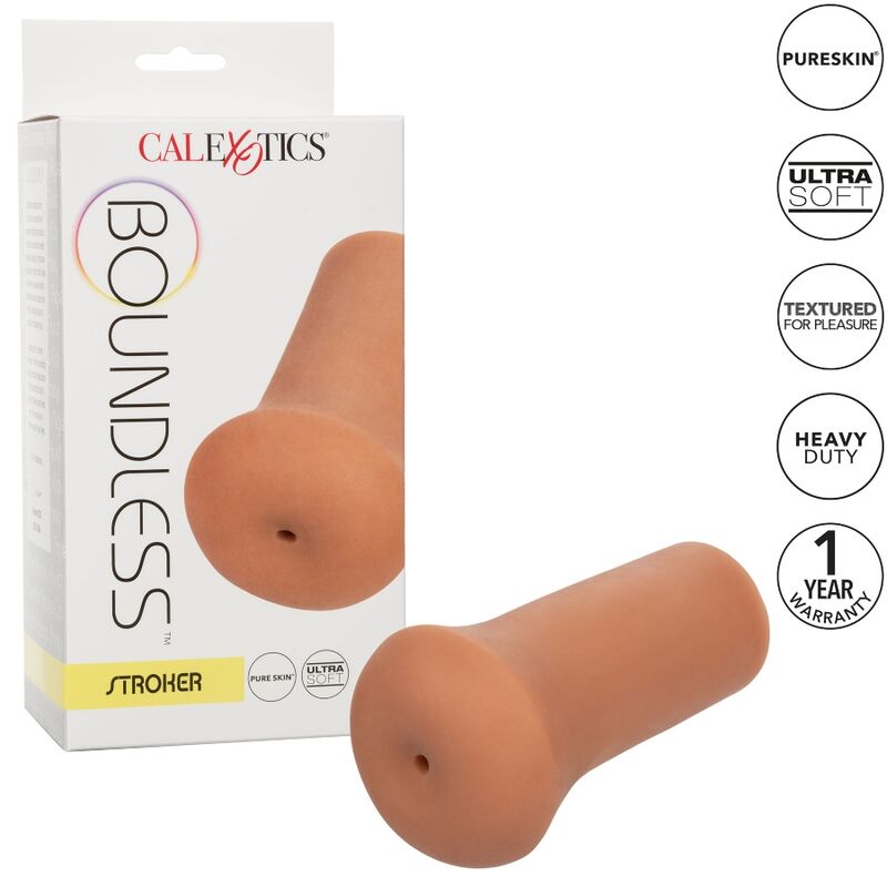 Masturbatore da uomo - Calex boundless ano marrone chiaro