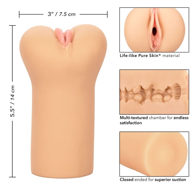 Masturbateur pour homme - Calex vulve sans limites chair