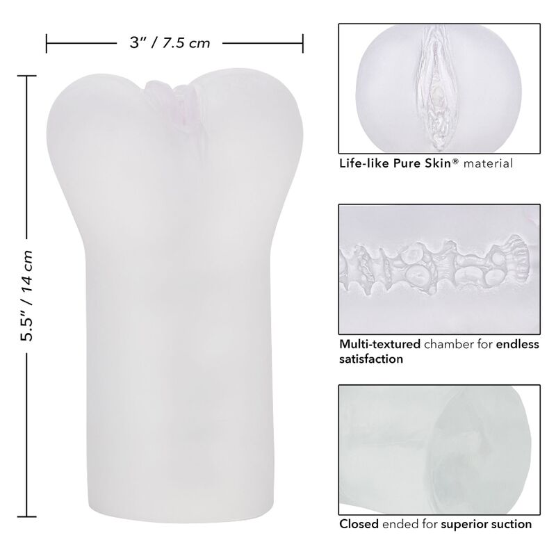 Masturbatore da uomo - Calex boundless vagina trasparente