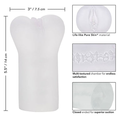 Masturbatore da uomo - Calex boundless vagina trasparente
