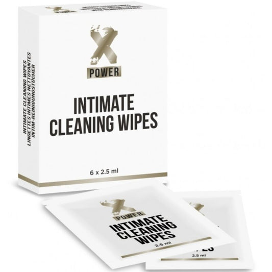 Xpower salviette per la pulizia intima 6 unità