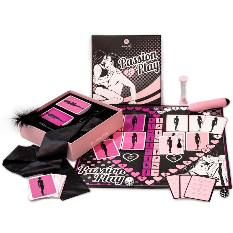 Giochi e Kit sexy da tavolo Passion Play Secretplay 100% Games (es/en/fr/pt)