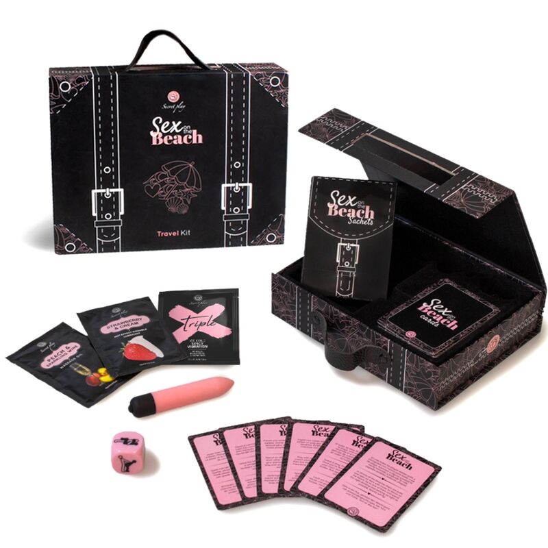 Giochi e kit sexy da viaggio Secretplay 100% Games (es/en/de/fr/nl/pt)