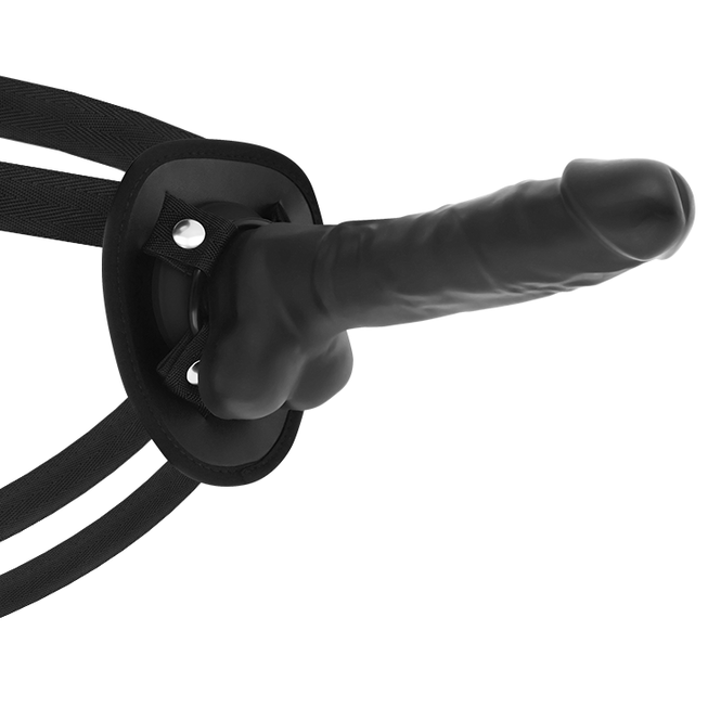Gode ceinturon Dildo Cock Miller noir 18cm