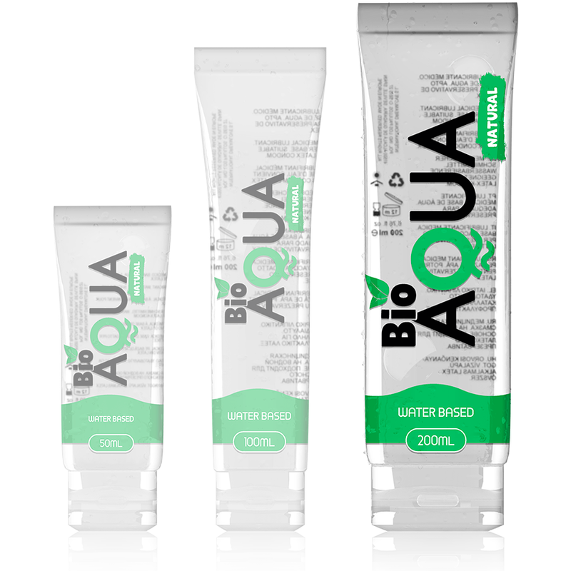 Bioaqua lubrificante ingredienti naturali a base acqua 200 ml